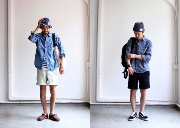 男生不過膝蓋的短褲搭配圖片 男生不過膝蓋的短褲搭配圖片