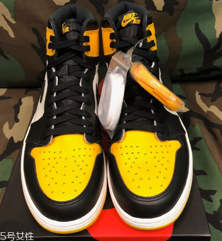 aj1黑黃腳趾會發(fā)售嗎？aj1黑黃腳趾實(shí)物曝光