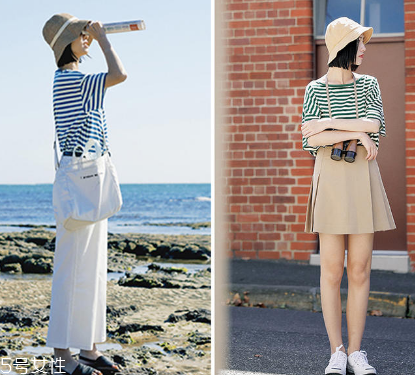 夏天穿什么t恤好看？夏季t恤穿搭圖片