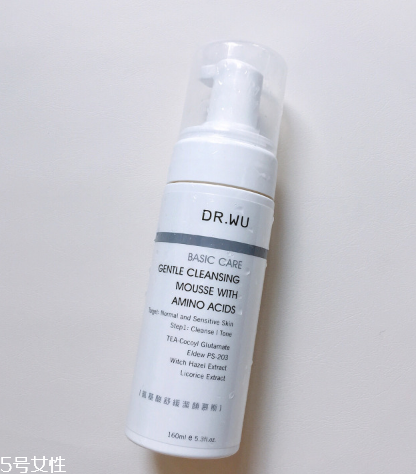 dr.wu氨基酸舒緩潔面慕斯怎么用 dr.wu潔面慕斯使用方法 dr.wu氨基酸舒緩潔面慕斯怎么用 dr.wu潔面慕斯使用方法