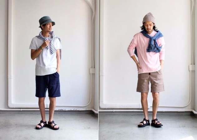 男生不過膝蓋的短褲搭配圖片 男生不過膝蓋的短褲搭配圖片