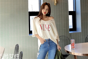 短袖t恤太長怎么辦 t恤怎么打結