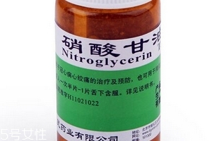 硝酸甘油能降心率嗎？心率高吃硝酸甘油可以嗎？