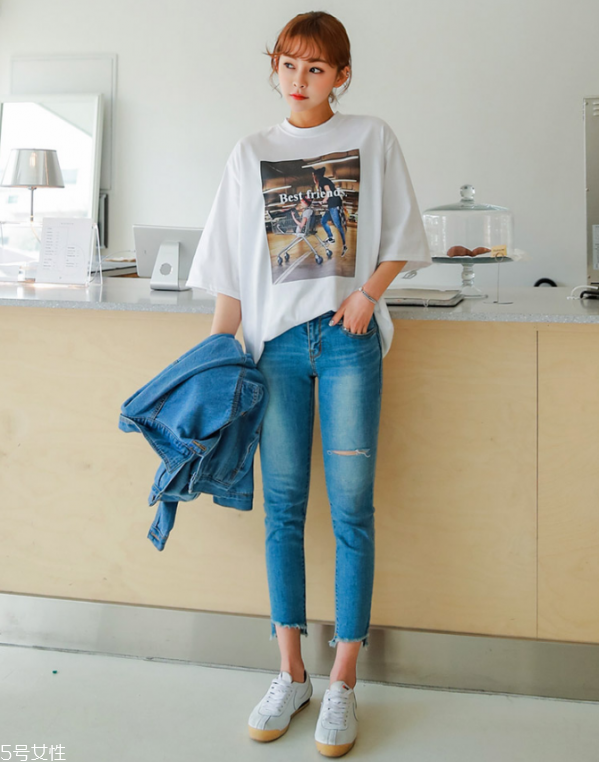 短袖t恤太長怎么辦 t恤怎么打結