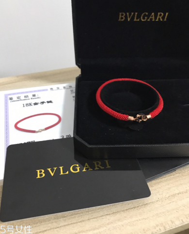 寶格麗紅繩多少錢？寶格麗紅繩手鏈專柜價格