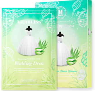 merbliss婚紗蘆薈面膜怎么樣？merbliss婚紗蘆薈面膜功效