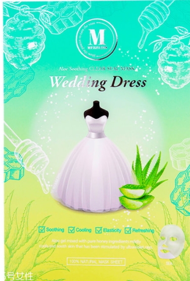 merbliss婚紗面膜哪款好？張韶涵同款merbliss婚紗區(qū)別