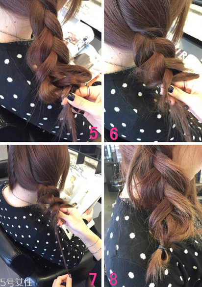 怎樣編辮子簡單可愛 兩個(gè)辮子的可愛扎法