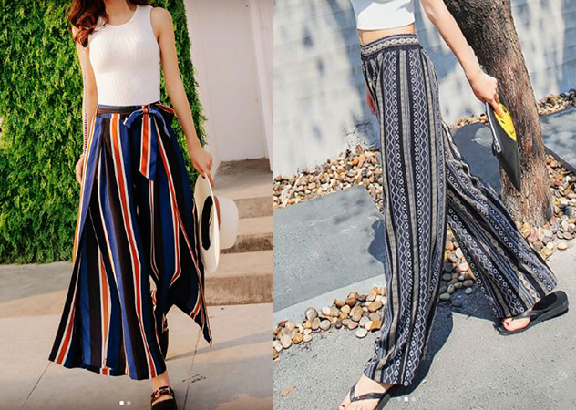 寬褲子配什么上衣圖片 寬褲怎么搭配 寬褲子配什么上衣圖片 寬褲怎么搭配