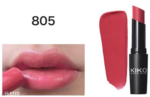 kiko口紅8系最火的顏色推薦 kiko口紅804試色 kiko口紅8系最火的顏色推薦 kiko口紅804試色