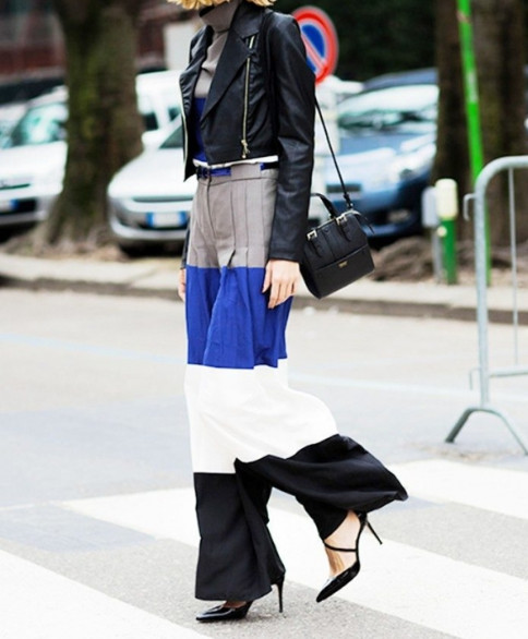 寬褲子配什么上衣圖片 寬褲怎么搭配 寬褲子配什么上衣圖片 寬褲怎么搭配