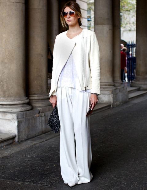 寬褲子配什么上衣圖片 寬褲怎么搭配 寬褲子配什么上衣圖片 寬褲怎么搭配