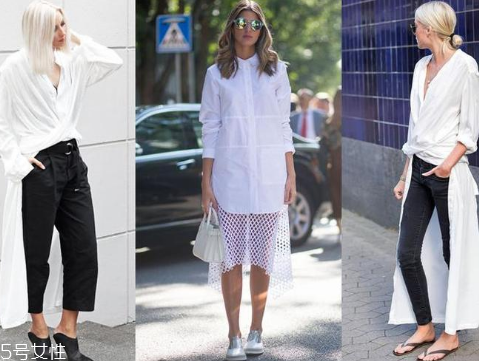 夏天穿什么襯衫裙好看？夏天流行什么款式襯衫裙？