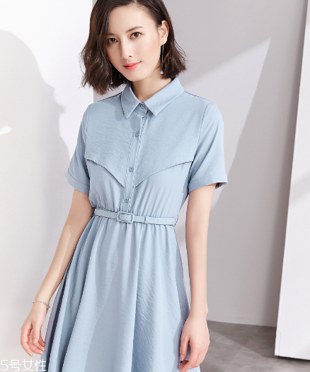 夏天穿什么襯衫裙好看？夏天流行什么款式襯衫裙？