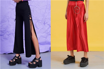 寬褲子配什么上衣圖片 寬褲怎么搭配 寬褲子配什么上衣圖片 寬褲怎么搭配