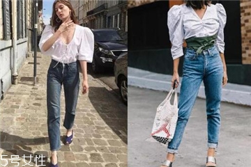 夏天穿泡泡袖好看嗎？夏季泡泡袖穿搭圖片