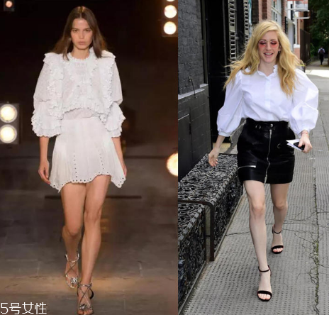 夏天穿泡泡袖好看嗎？夏季泡泡袖穿搭圖片