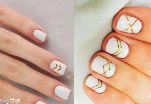 2018夏日清涼白色美甲圖片 干凈又好看的6款白色美甲 2018夏日清涼白色美甲圖片 干凈又好看的6款白色美甲