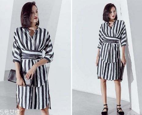 襯衫裙怎么穿好看？襯衫裙穿搭圖片