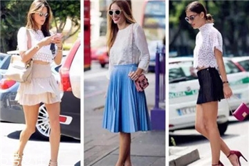 裙子怎么穿顯腿長？裙子顯高搭配方法