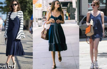 吊帶裙怎么穿顯瘦？吊帶裙顯瘦搭配技巧