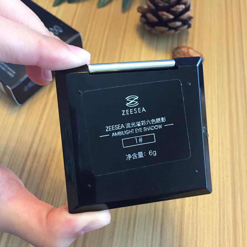 zeesea眼影怎么樣 zeesea六色眼影試色評測 zeesea眼影怎么樣 zeesea六色眼影試色評測