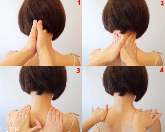 上班族肩頸酸痛怎么按摩 肩頸酸痛5步驟圖解 上班族肩頸酸痛怎么按摩 肩頸酸痛5步驟圖解