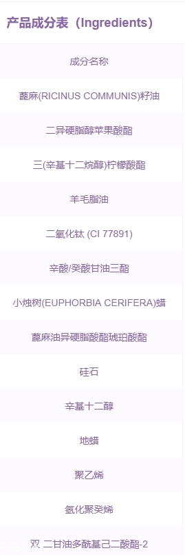 倩碧口紅孕婦能用嗎？倩碧口紅成分