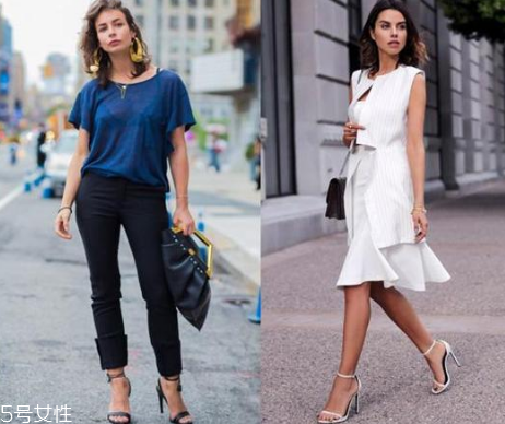 高跟涼鞋怎么搭配？高跟涼鞋怎么穿好看？