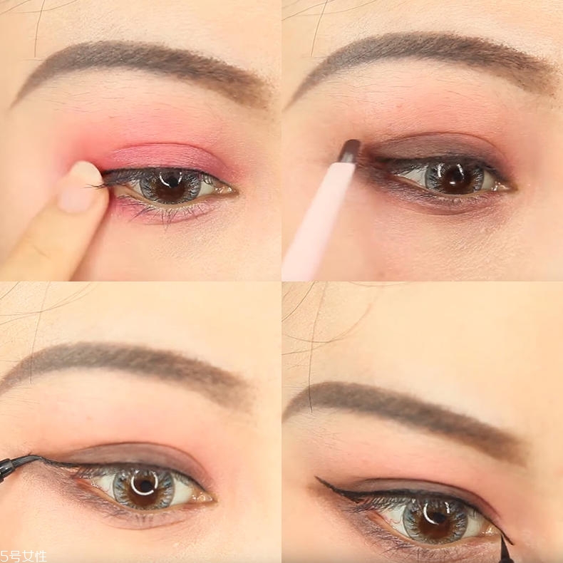 50年代復(fù)古妝容怎么畫 小性感輕復(fù)古妝容教程