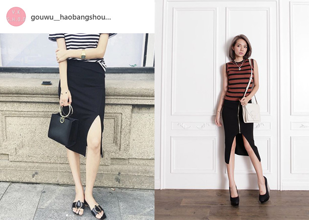 開叉裙怎么穿 開叉裙怎么防走光 開叉裙怎么穿 開叉裙怎么防走光