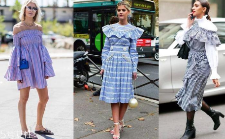 夏天荷葉邊怎么搭配？夏季荷葉邊穿搭指南