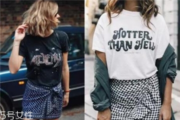 圓臉適合什么t恤？圓臉穿什么t恤好看？