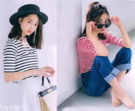 圓臉適合什么t恤？圓臉穿什么t恤好看？