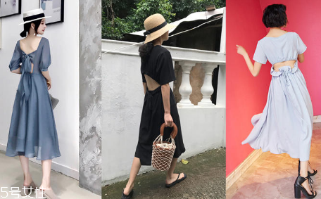 露背裝怎么搭配？露背裝搭配圖片