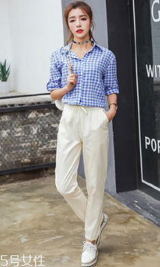 白色哈倫褲配什么衣服好看 白色哈倫褲怎么配衣服不出錯(cuò) 白色哈倫褲配什么衣服好看 白色哈倫褲怎么配衣服不出錯(cuò)