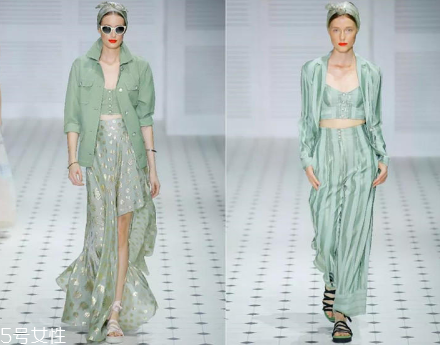 薄荷綠衣服怎么搭配？薄荷綠服裝搭配圖片