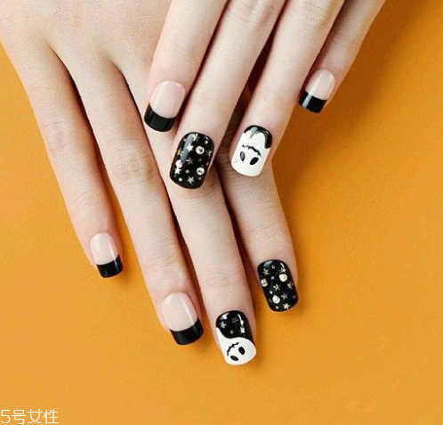 q版萬(wàn)圣節(jié)美甲怎么做？q版萬(wàn)圣節(jié)美甲教程