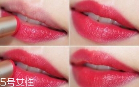 櫻桃粉口紅是什么顏色？櫻桃粉口紅試色圖片