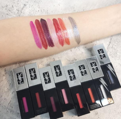 ysl奢華緞面霓光唇釉多少錢(qián)？ysl銀管唇釉色號(hào)
