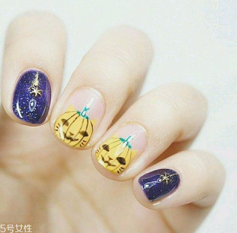 萬圣節(jié)女巫美甲教程 零基礎(chǔ)也可以畫很美 萬圣節(jié)女巫美甲教程 零基礎(chǔ)也可以畫很美