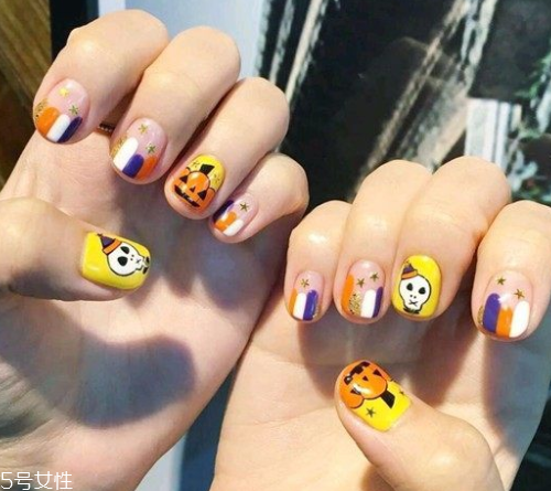 萬圣節(jié)女巫美甲教程 零基礎(chǔ)也可以畫很美 萬圣節(jié)女巫美甲教程 零基礎(chǔ)也可以畫很美