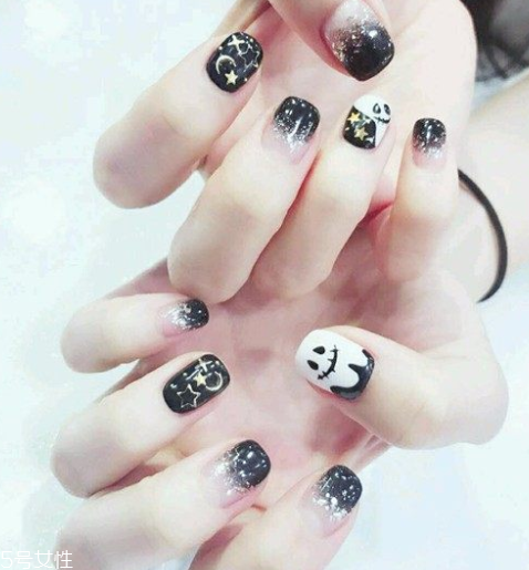 萬圣節(jié)女巫美甲教程 零基礎(chǔ)也可以畫很美 萬圣節(jié)女巫美甲教程 零基礎(chǔ)也可以畫很美