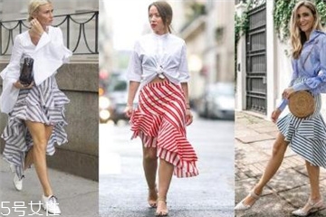 魚(yú)尾半身裙怎么搭配 不一樣的街頭風(fēng)