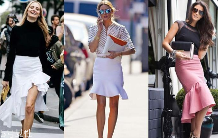 魚尾半身裙怎么搭配 不一樣的街頭風(fēng) 魚尾半身裙怎么搭配 不一樣的街頭風(fēng)