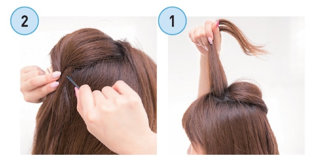 韓國(guó)女生發(fā)型綁扎方法 韓國(guó)最紅的隨興盤發(fā) 韓國(guó)女生發(fā)型綁扎方法 韓國(guó)最紅的隨興盤發(fā)