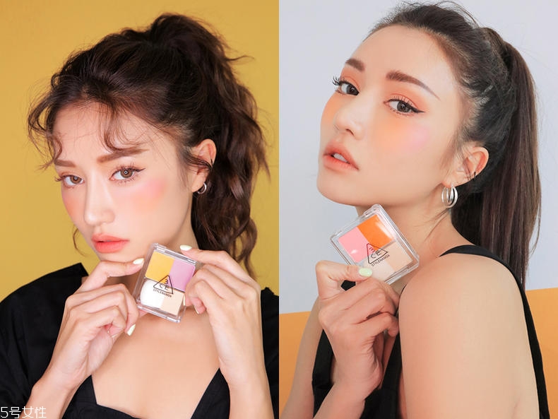 3ce新款雙色腮紅怎么選色號 5個色號買到就是賺到 3ce新款雙色腮紅怎么選色號 5個色號買到就是賺到