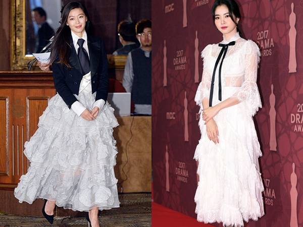 明星穿婚紗的照片 盤點(diǎn)輕巧時尚感婚紗