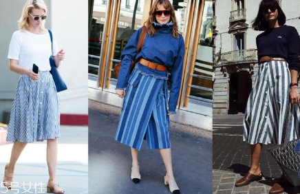 藍白條紋怎么搭配 夏日小清新范兒 藍白條紋怎么搭配 夏日小清新范兒