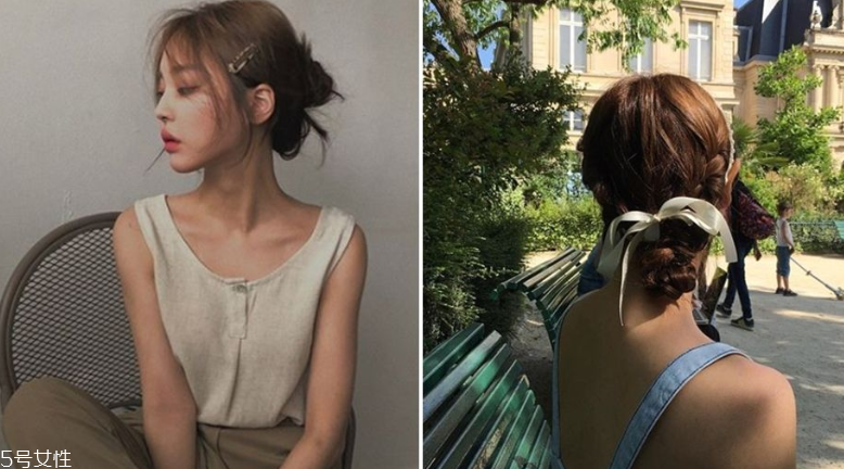 低丸子頭怎么扎好看 3種綁法美貌又牢固 低丸子頭怎么扎好看 3種綁法美貌又牢固